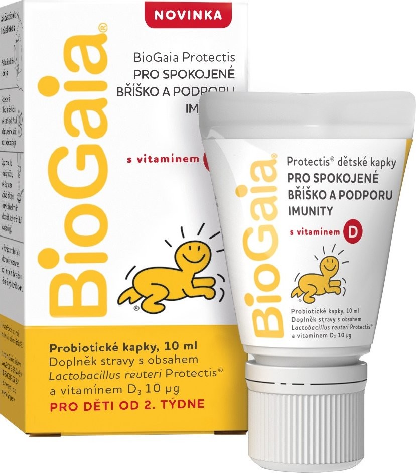 BioGaia Protectis s Vitamínem D tablet Pomerančová příchuť 10 ml