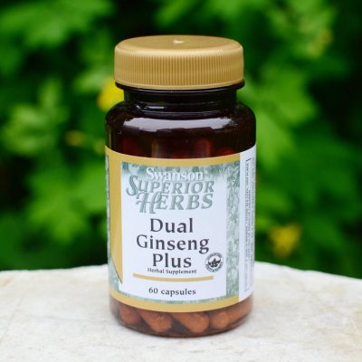 Swanson Dual Ginseng Plus 60 kapslí – Hledejceny.cz