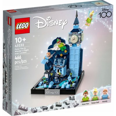 LEGO® Disney™ 43232 Let Petra Pana a Wendy nad Londýnem