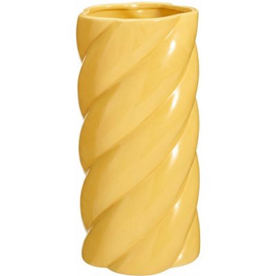 Home Styling Collection Keramická váza žlutá, Ø 12,5 x 25 cm žlutý – Hledejceny.cz