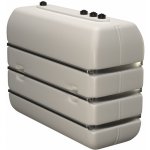 Werit Skladovací plastová nádrž na vodu Černá 3 000 l – Sleviste.cz