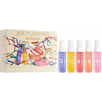 Sol de Janeiro Tělové spreje Sada „Livin’ A Vida Cheirosa“ 30 ml – Hledejceny.cz