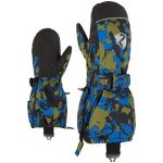 Ziener Lanup Dětské zimní rukavice AS AW natural camo celorozepínací palčáky – Zboží Mobilmania