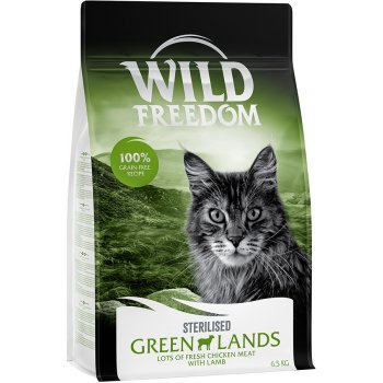 Wild Freedom Adult Green Lands Sterilised jehněčí bez obilovin 6,5 kg