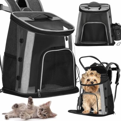 Springos Batoh pro psa kočku 38 x 34 x 26 cm – Zboží Dáma