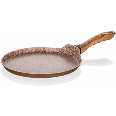 Banquet Pánev na palačinky s nepřilnavým povrchem SMART STONE Brick 24 x 1,6 cm – Zboží Mobilmania