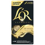 L'OR Hlinikove Kapsle Espresso Or Absolu Do Nespresso 10 ks – Zboží Mobilmania