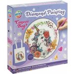 GRAFIX Diamantové malování Plátěná taška Jednorožec 25x31 cm – Sleviste.cz
