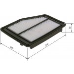 Vzduchový filtr BOSCH F 026 400 412 (F026400412) – Hledejceny.cz