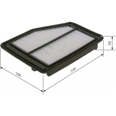 Vzduchový filtr BOSCH F 026 400 412 (F026400412) – Hledejceny.cz