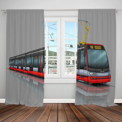 IMPAR Závěsy Škoda 15T (Rozměr : 140x250, Materiál: Blackout) – Hledejceny.cz