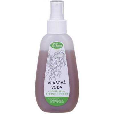 Pleva Vlasová voda s mateří kašičkou a vrbovým fermentem 115 g – Zboží Dáma