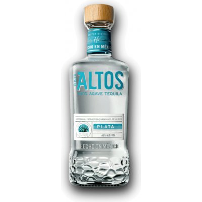 Olmeca Altos Tequila Plata 100% Agave 38% 0,7 l (holá láhev) – Zbozi.Blesk.cz