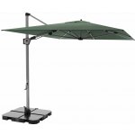 Knirps HYPERION 330 x 240 cm - luxusní výkyvný zahradní slunečník s boční tyčí Zelená – Hledejceny.cz