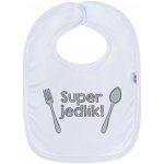 New Baby bavlněný bryndák Super jedlík – Sleviste.cz