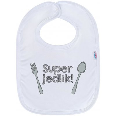 New Baby bavlněný bryndák Super jedlík – Zbozi.Blesk.cz