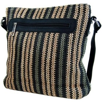 Tapple pruhovaná crossbody T2050 černá