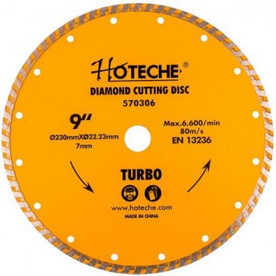 Hoteche Diamantový řezný kotouč 230 mm HT570306