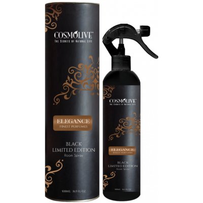 COSMOLIVE Black Limited Edition Bytový Sprej "ELEGANCE" 500 ml – Zbozi.Blesk.cz