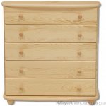 Drewmax prádelník z masivního dřeva borovice KD151 pacyg – Zboží Dáma