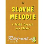 Slavné melodie 4 v lehké úpravě pro klavír + CD 1481073 – Hledejceny.cz