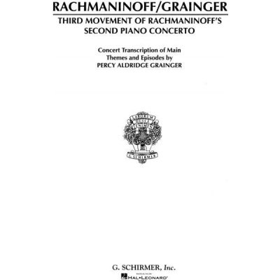 Rachmaninov Concerto No. 2-3rd Movement noty na klavír – Zbozi.Blesk.cz