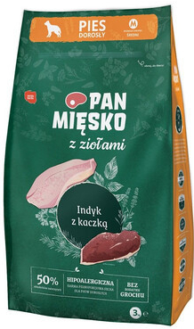 Pan Mięsko s bylinkami Krůtí maso s kachními křupinkami M 3 kg