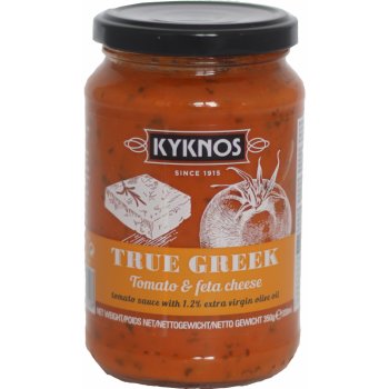 KYKNOS Řecká rajčatová omáčka s fetou 350 g
