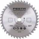 Festa Pilový kotouč s SK plátkem, 350 x 30 mm, 40 zubů, TCT, F22350