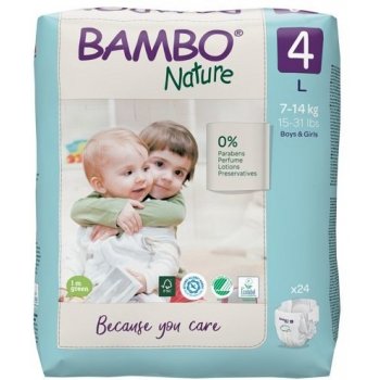 Bambo Nature 4 L 7-14 kg 24 ks