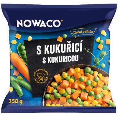 Nowaco Hluboce zmrazená zeleninová směs s kukuřicí 350 g – Hledejceny.cz