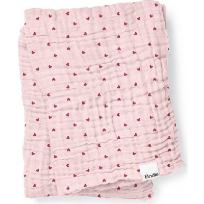 Mušelínová deka Crinkled blanket Elodie Details Sweethearts – Zboží Mobilmania