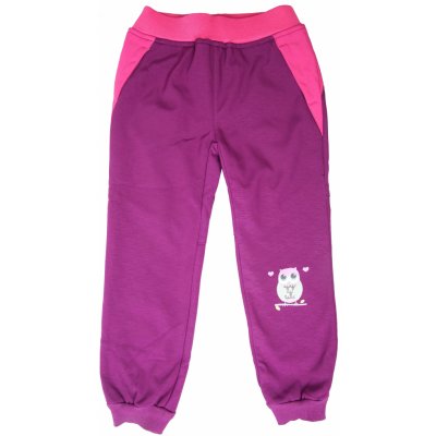 Wolf Dívčí zateplené softshellové kalhoty fialové – Sleviste.cz