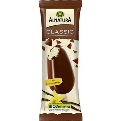 Alnatura bio Nanuk smetanový s pravou Bourbonskou vanilkou 110ml – Zboží Dáma