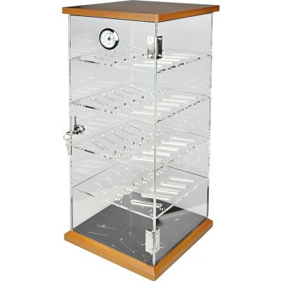Humidor na doutníky Angelo Gastro 25x25x60cm plexi – Zboží Dáma