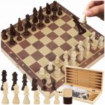 Šachy 3v1 Vrhcáby Tryktrak JDM – Zboží Živě