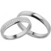 Prsteny iZlato Forever prsteny se dvěma řadami diamantů IZOBBR013A
