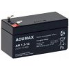 Olověná baterie Acumax 12 V 1,3 Ah