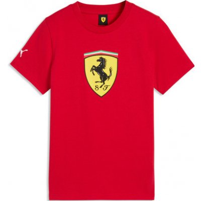 FERRARI triko BIG SHIELD 26 Puma dětské red – Hledejceny.cz