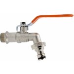 BRADAS kulový kohout 1/2" a adaptérem pro 3/4" hadici – Hledejceny.cz