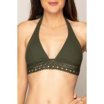 Lise Charmel plavková podprsenka ABA2015-23 tmavě zelená – Zboží Dáma