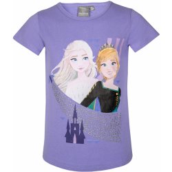 Frozen licence dívčí tričko Frozen 205 fialková