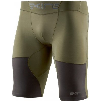 SKINS DNAmic Ultimate A400 Mens Half Tights Utility/Charcoal – Zboží Mobilmania