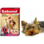 Sabunol Obojek pro psy proti blechám a klíšťatům Yorks 35 cm – Zboží Dáma