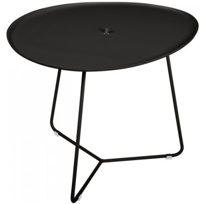 Fermob Odkládací stolek/podnos Cocotte 44 cm liquorice (černá, jemná struktura) – Hledejceny.cz