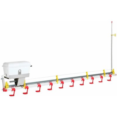 Kebl Automatická napáječka pro slepice a drůbež niplová délka 2 m 10 niplů – Zboží Mobilmania