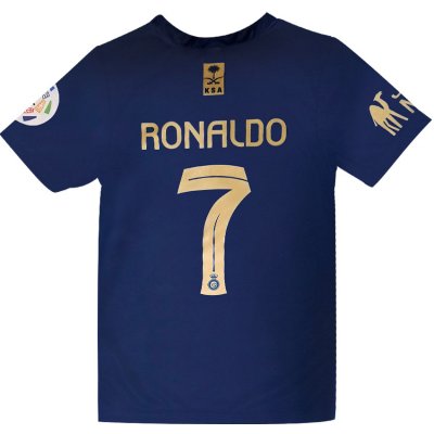 Fotbalový dres Ronaldo Al Nassr CR7 modrý – Zboží Dáma