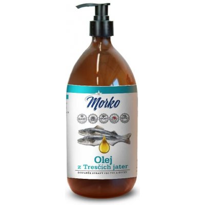 Morko Olej z Tresčích jater 1000 ml – Hledejceny.cz