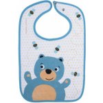 Canpol babies Bryndák froté Happy Garden Modrý medvídek – Zboží Mobilmania