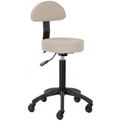 Gabbiano kadeřnický taburet D026 béžový – Zboží Dáma